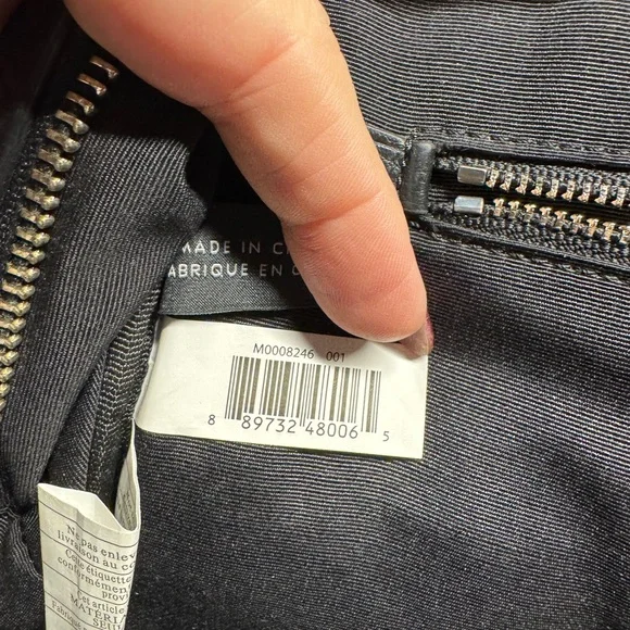 Marc Jacobs Black Leather Backpack - Picture 6 of 7